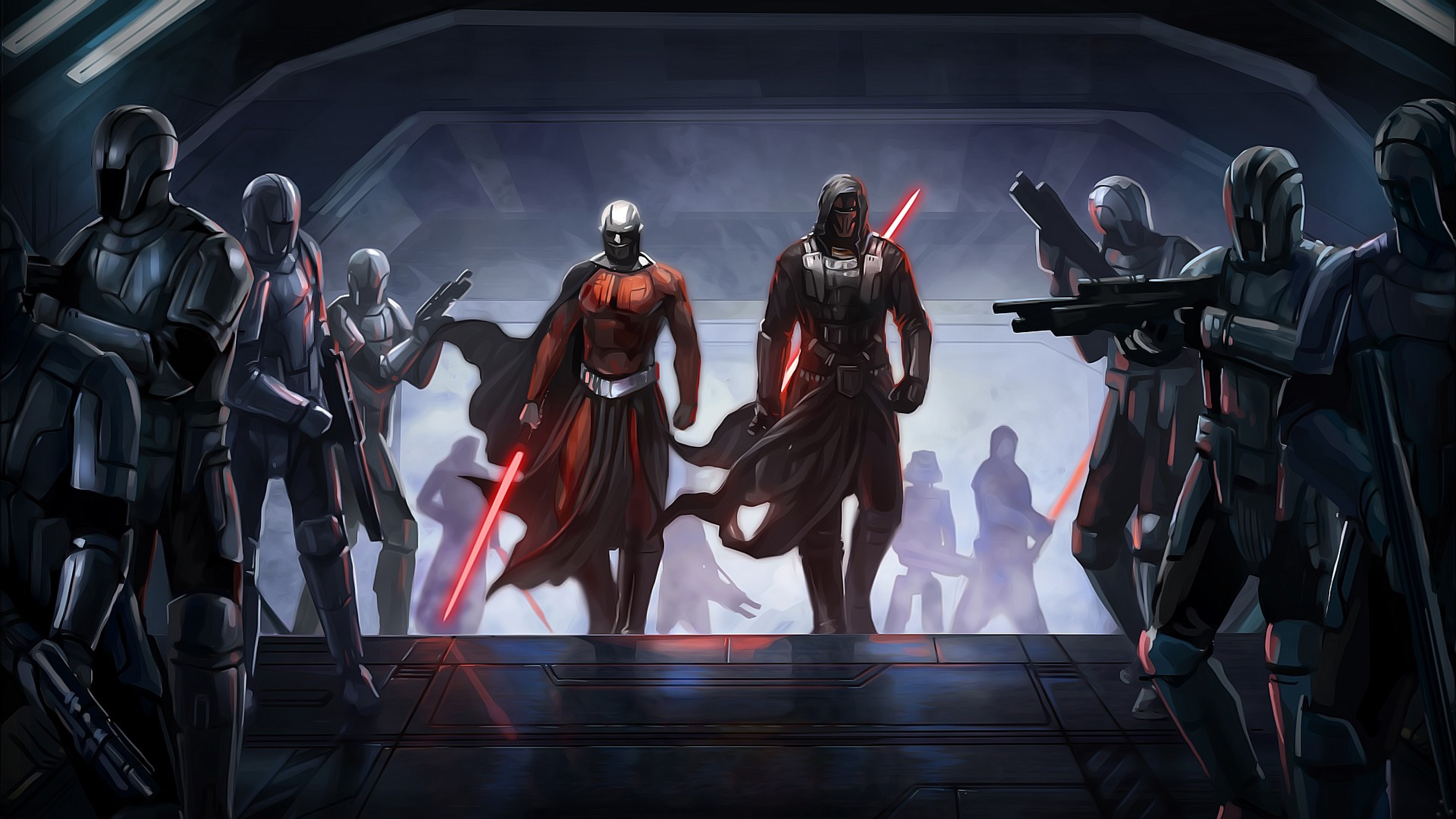 Wallpaper Star Wars The Old Republic Guard Characters