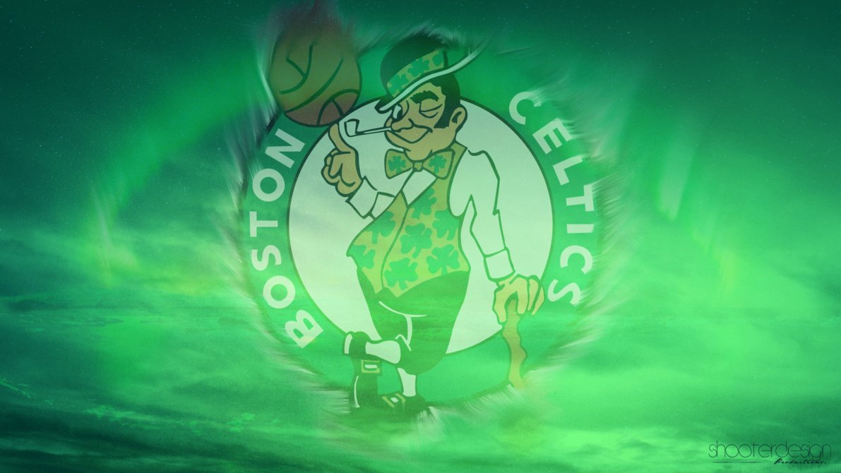 Boston Celtics LOGO wallpaper by ShooterDesignHD on