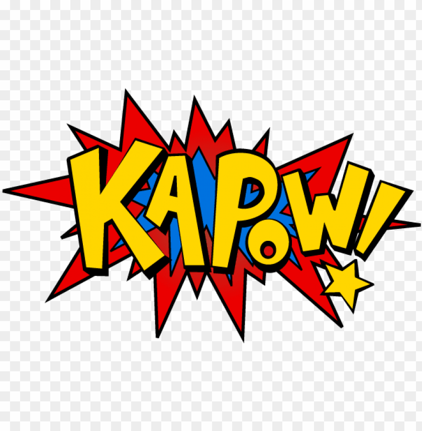Ka Pow Bang Zoom Boom Png Image With Transparent