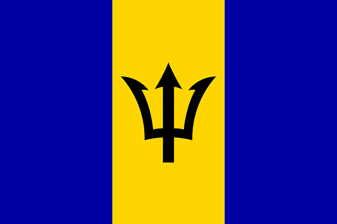Pictures Barbados Flag Stripes