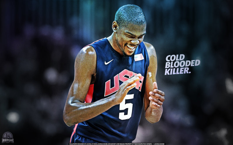 Kevin Durant Cold Blooded Killer Wallpaper By Lisong24kobe On
