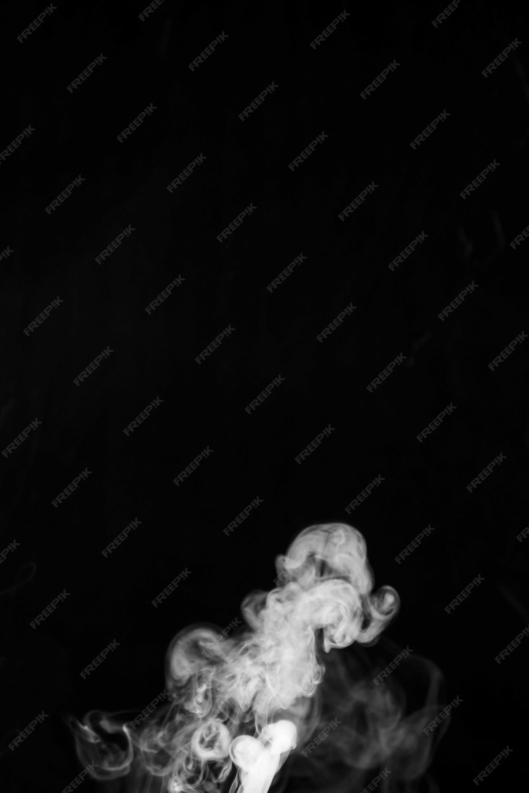 Black And White Smoke Wallpaper