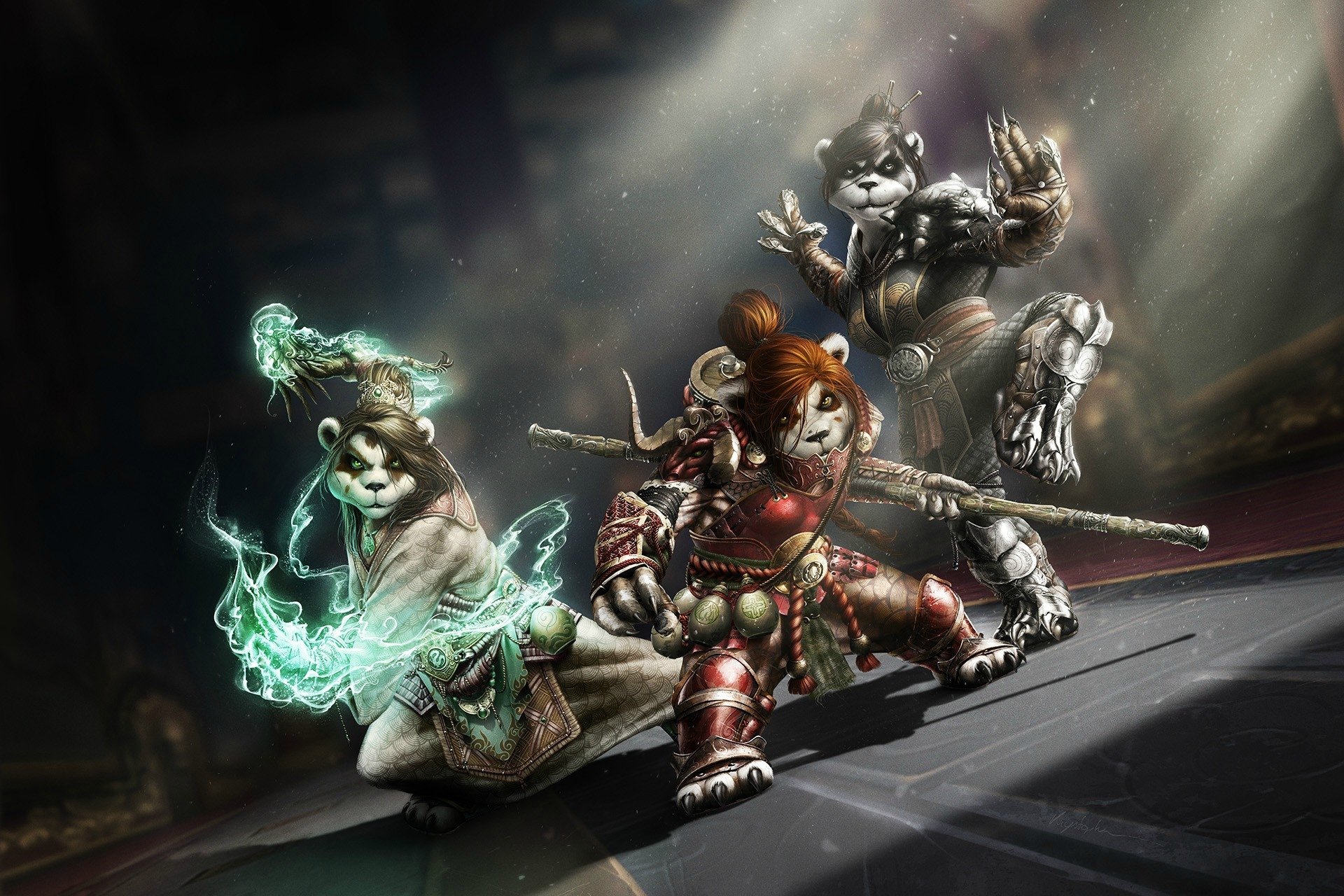 World Of Warcraft Mists Pandaria HD Wallpaper By Krystopher Decker