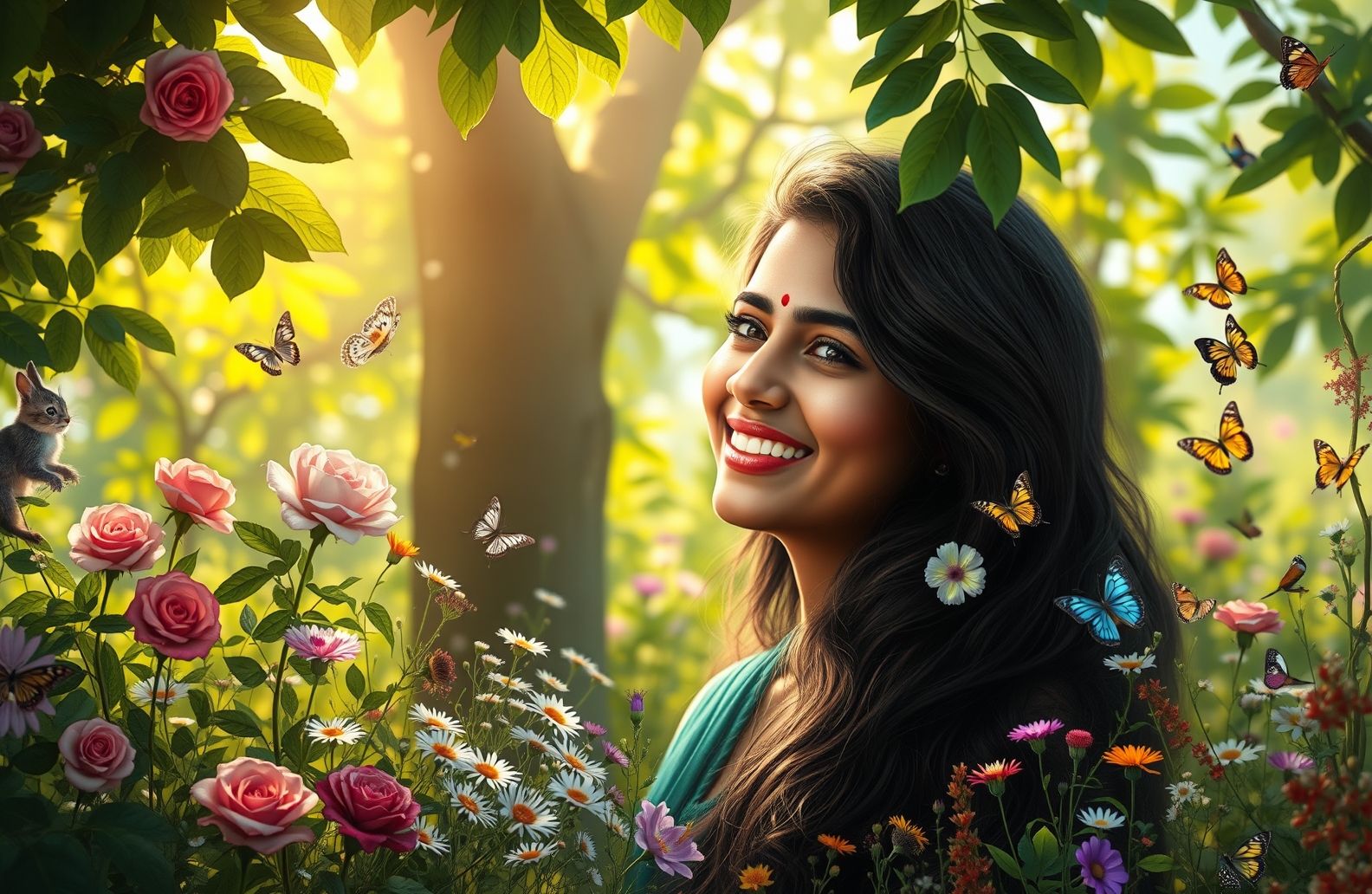 Anikha Surendran Wallpaper