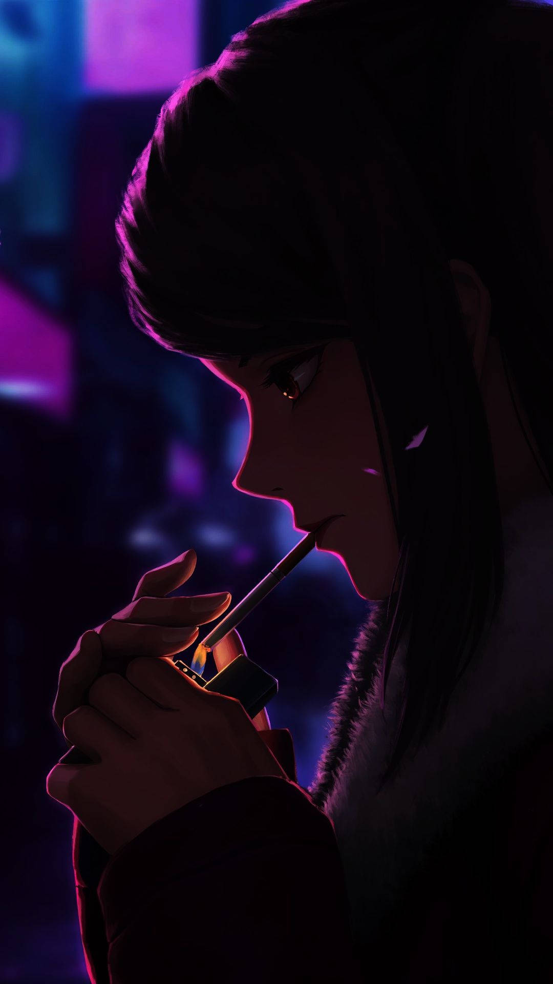 Anime Girl Phone Wallpaper