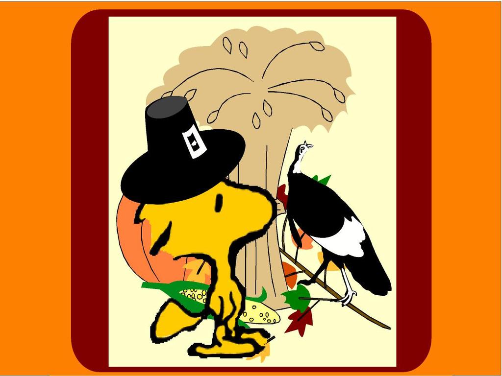 Snoopy Thanksgiving Wallpaper