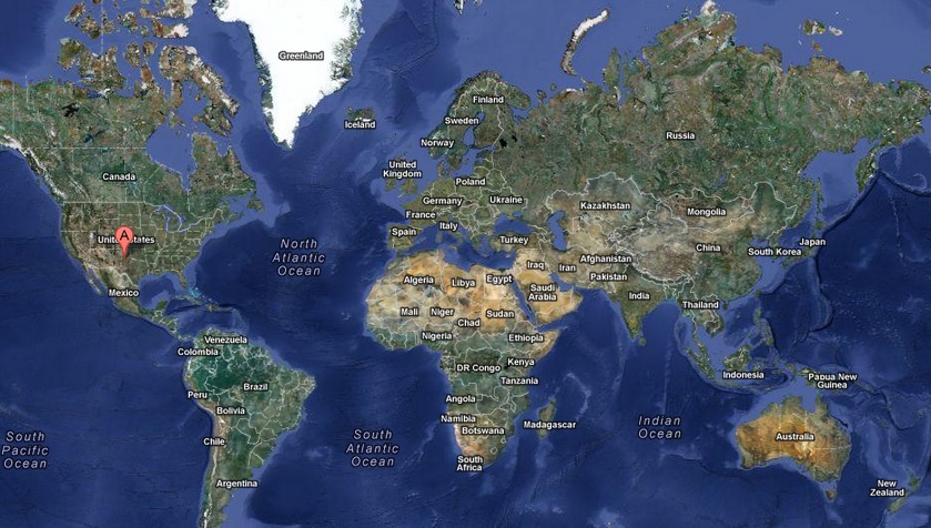 Bing World Map