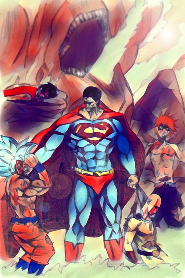 Who Would Win Saitama Or Cosmic Armor Superman Quora