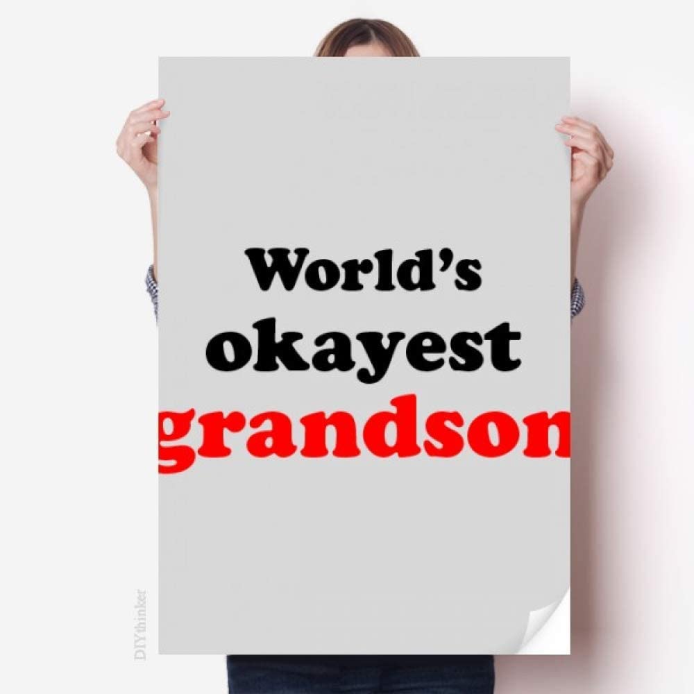 Amazon Offbb Usa World S Okayest Grandson Best Quote Sticker