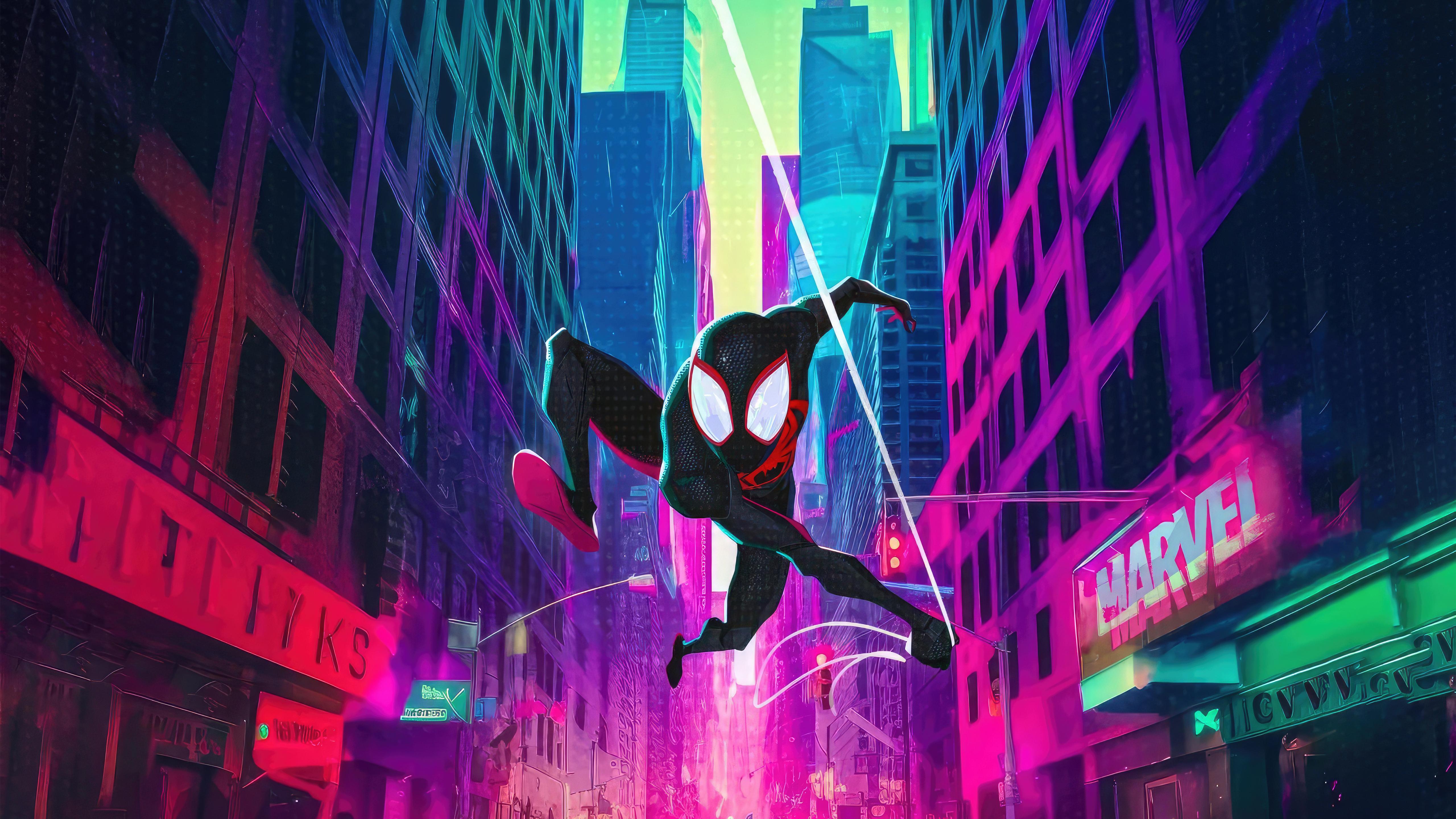 Spiderman Across The Spiderverse Wallpaper HD Movies