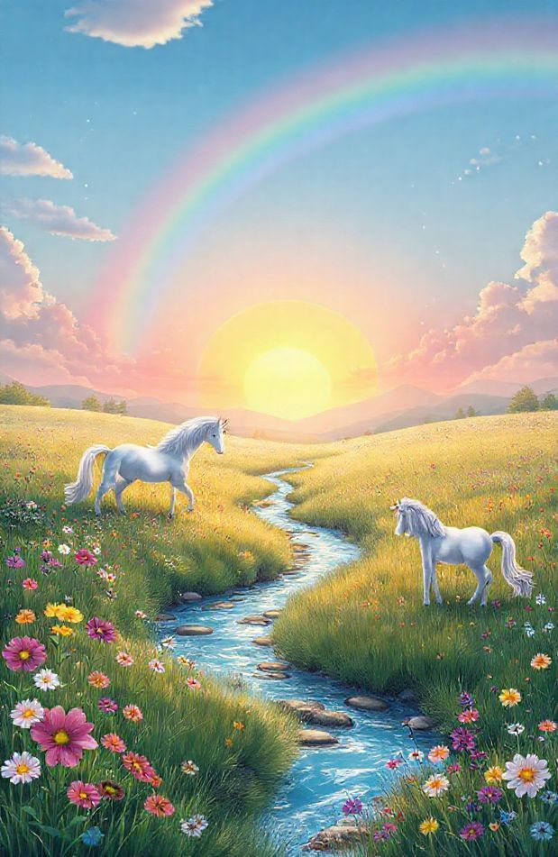 Unicorns Background