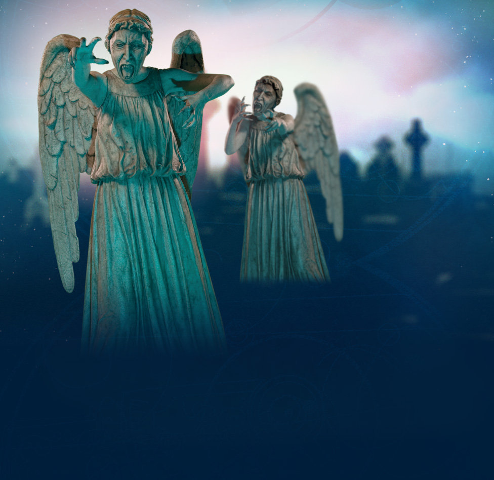 Space Time Energy Crack Doctor Who Wallpaper Weeping Angels