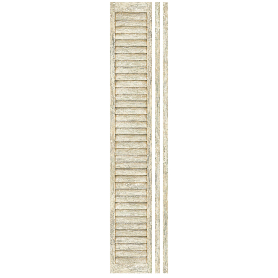 Shop Allen Roth Beige Window Shutters Wall Panel At Lowes