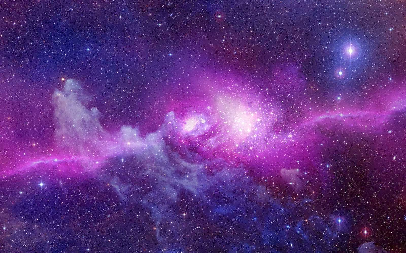 Related Wallpaper For Purple Galaxy HD