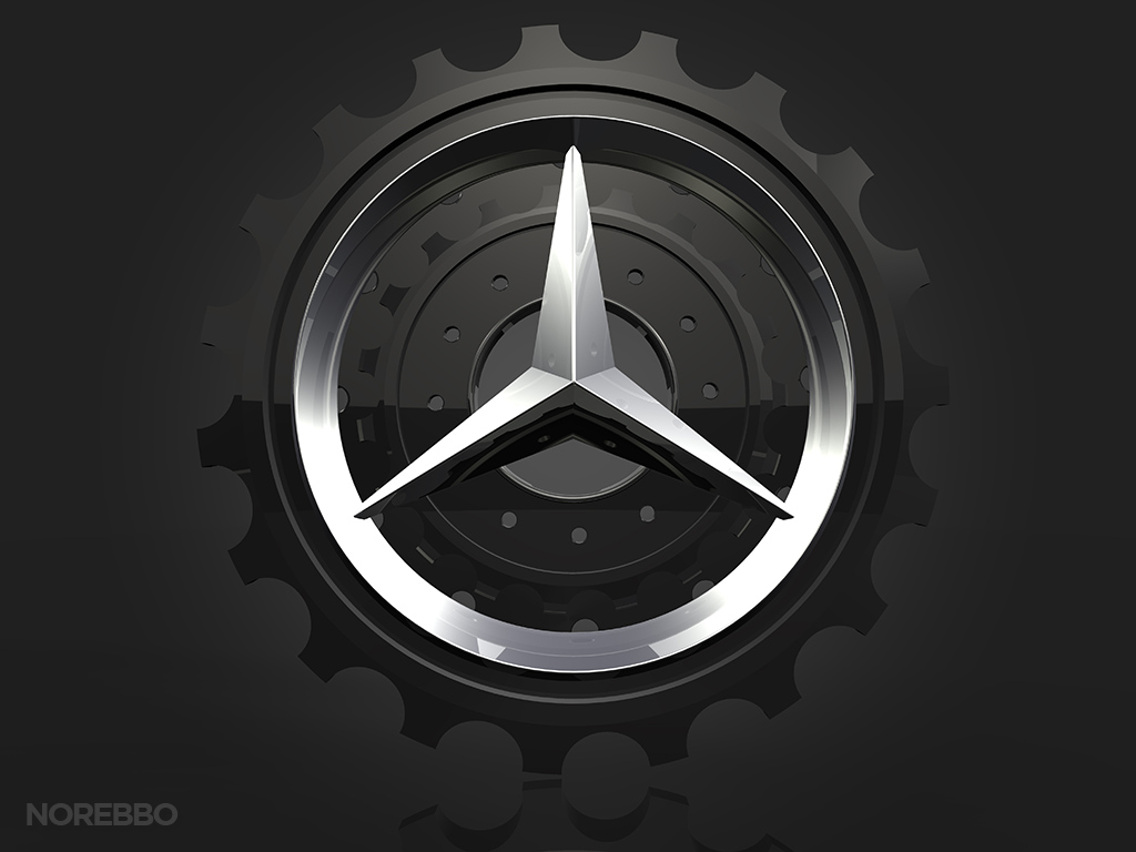 Benz Logo Wallpaper Mercedes Illustrations Jojo Pixjojo Pix