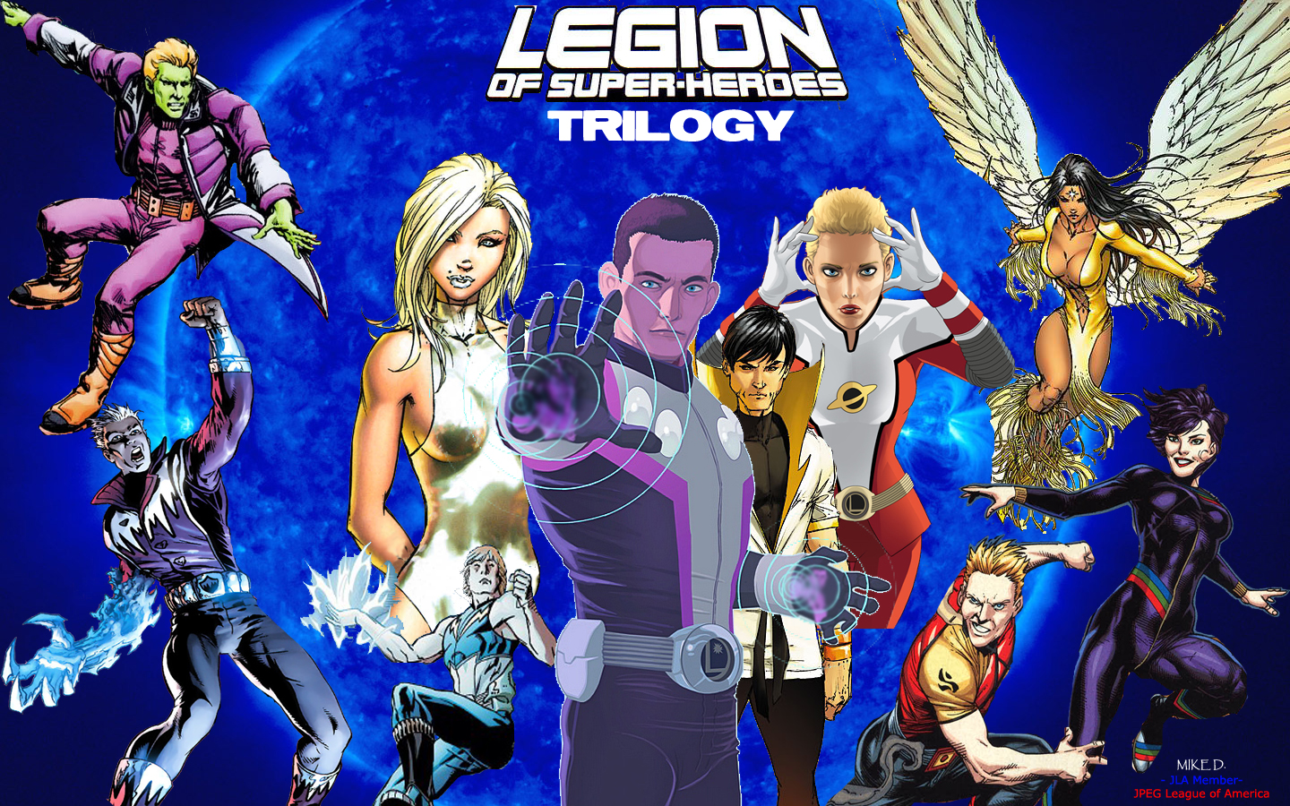 Legion Of Superheroes Trilogy By Xionice