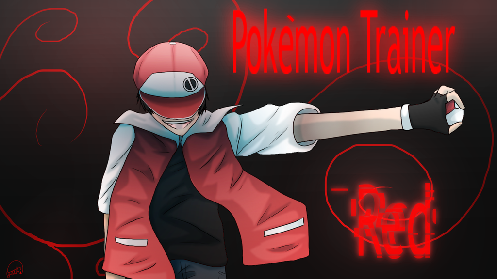 Trainer Red 'Minimalist' Wallpaper