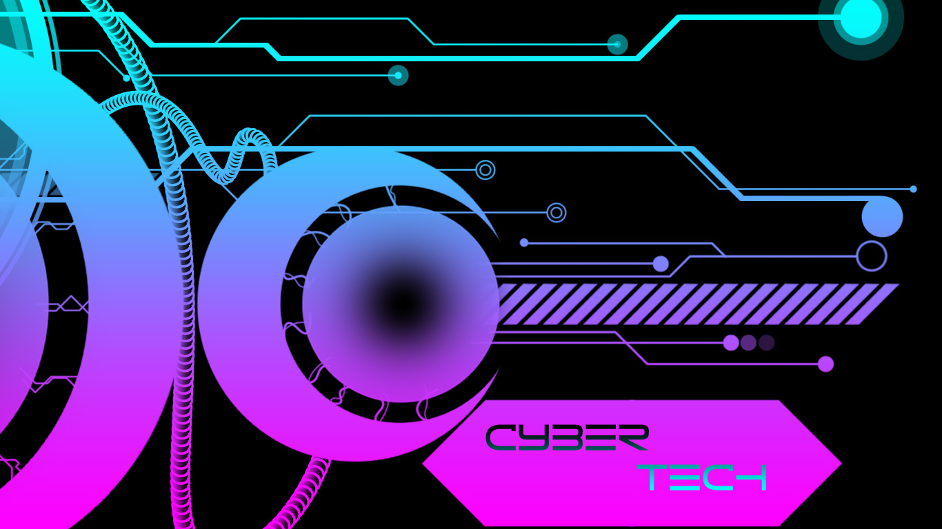 Cyber Tech Wallpaper By Chzoul