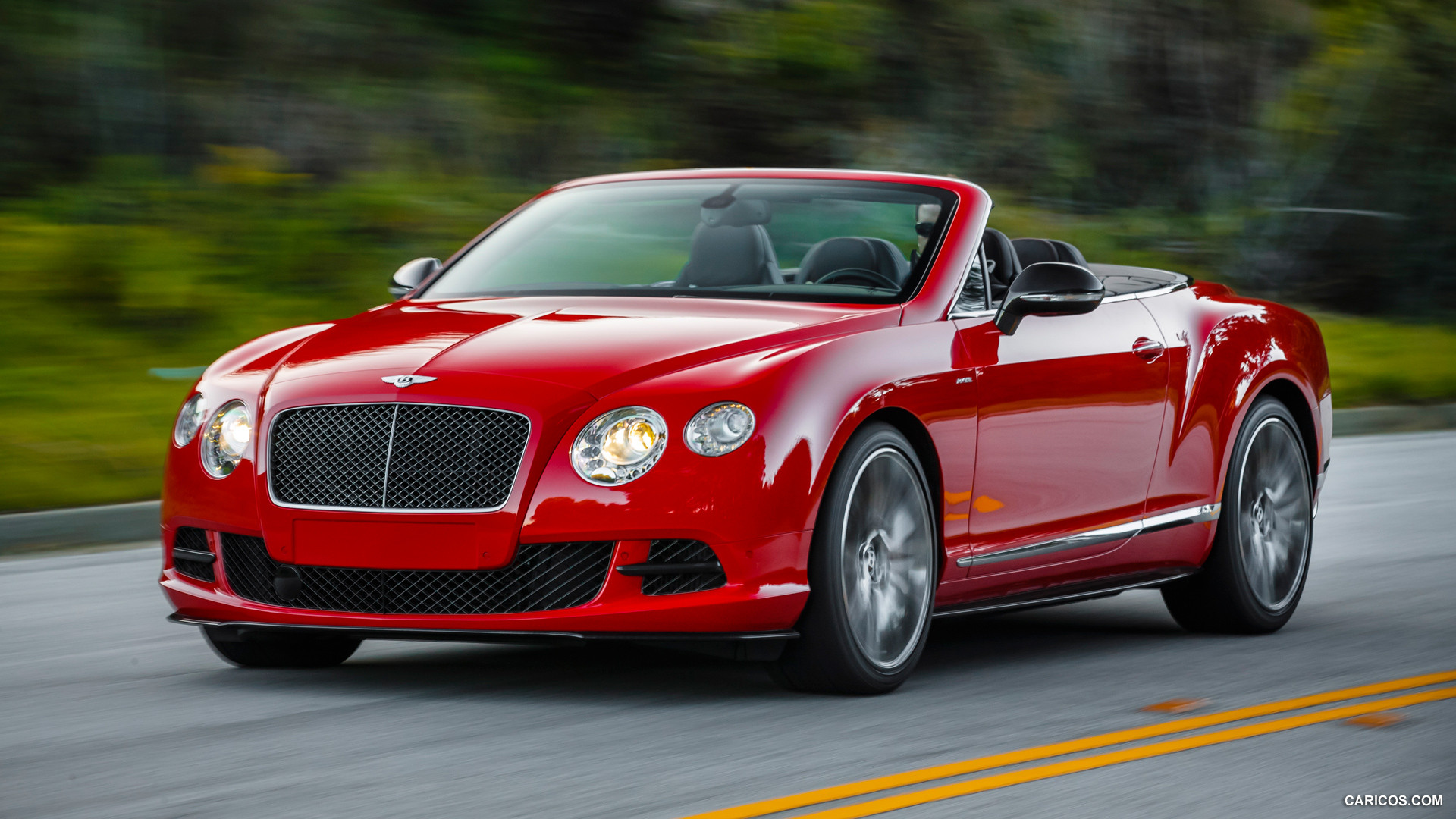Bentley Continental Gt Speed Convertible St James Red