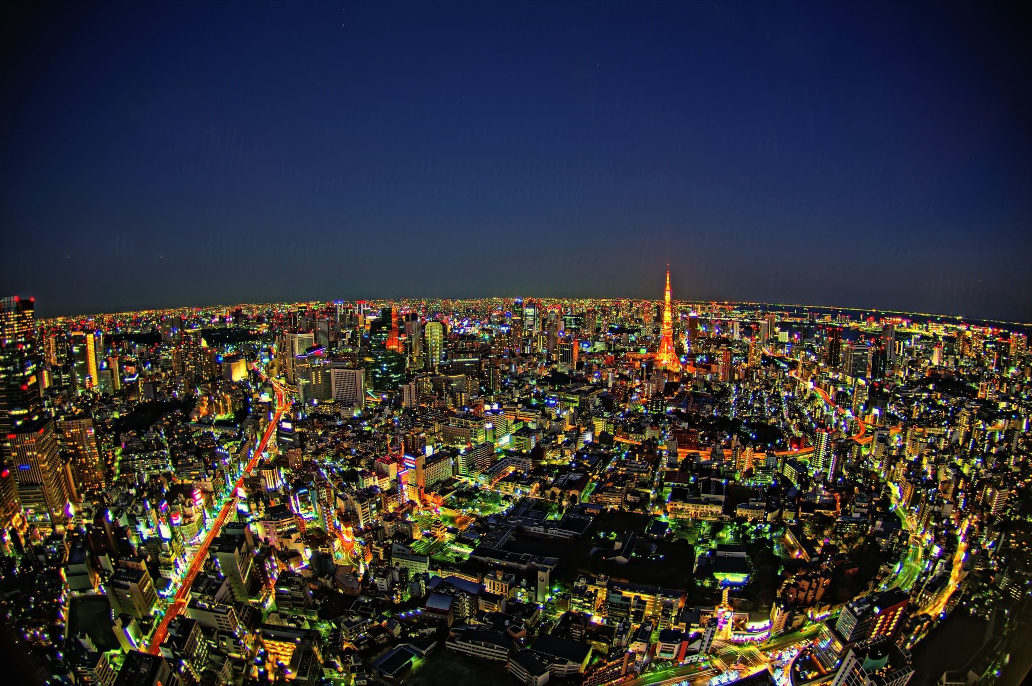 Tokyo Wallpaper HD Resolution City Night
