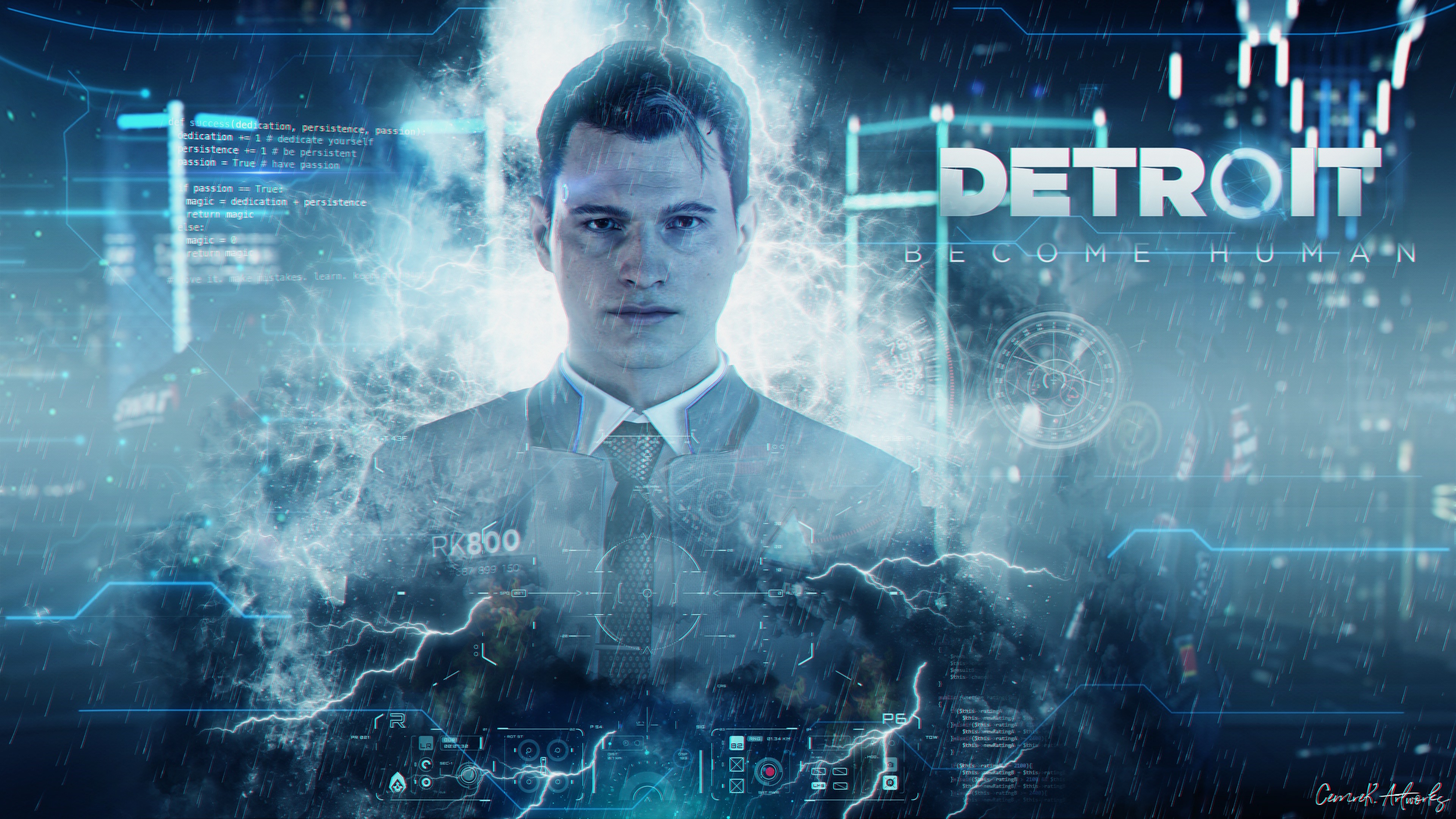Detroit Become Human Laptop Wallpaper