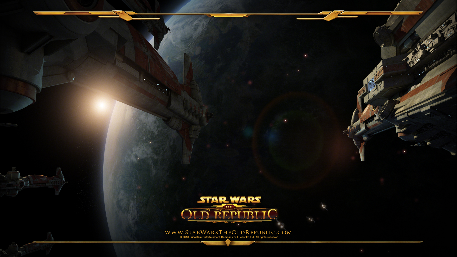 Star Wars The Old Republic Starships Wallpaper