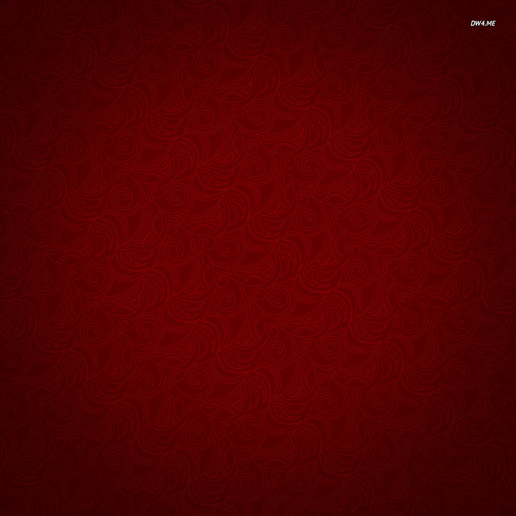Red Swirl Pattern Wallpaper Digital Art