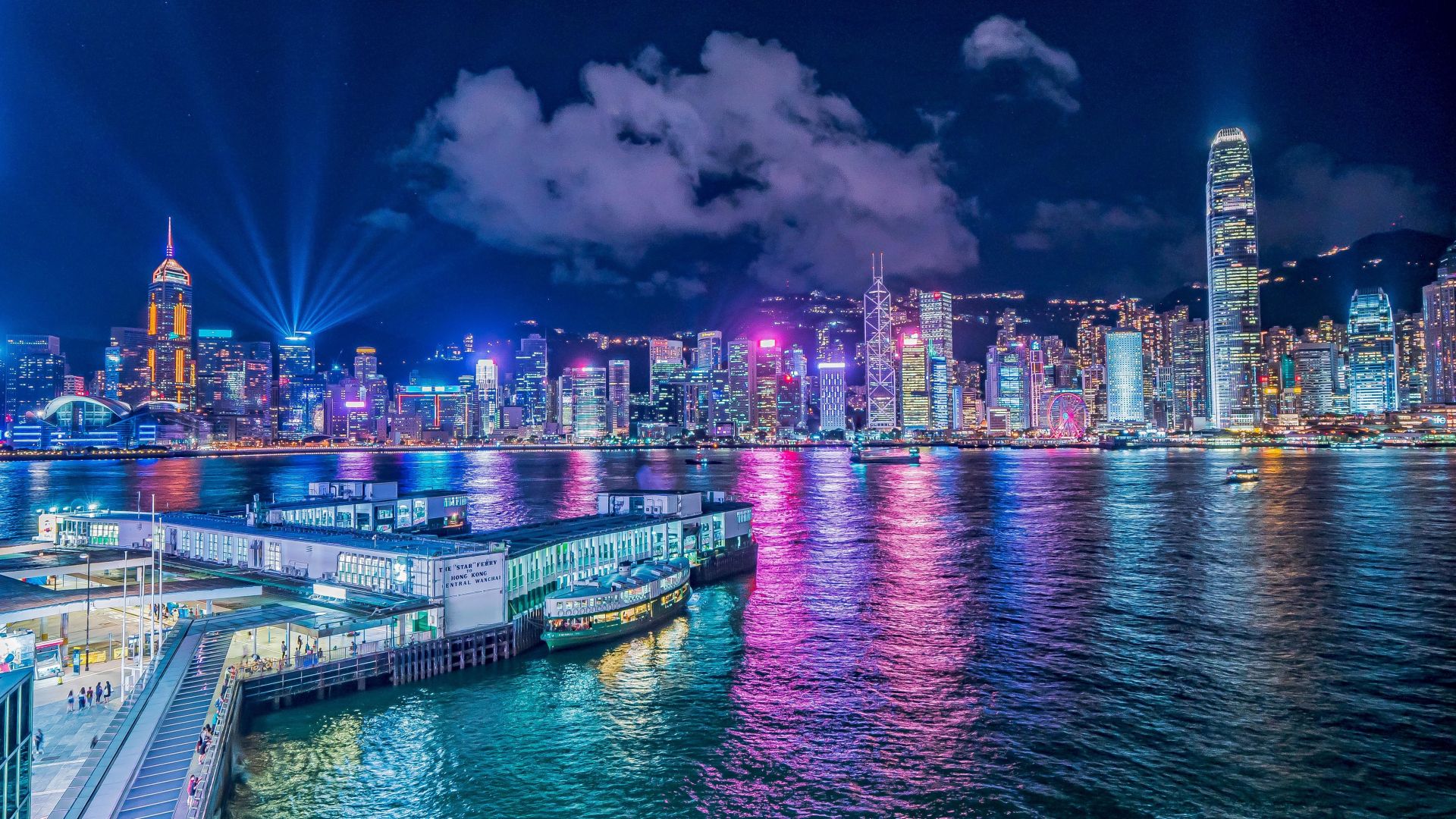 City At Night Wallpaper for PC. | New york wallpaper, City wallpaper, New  york night