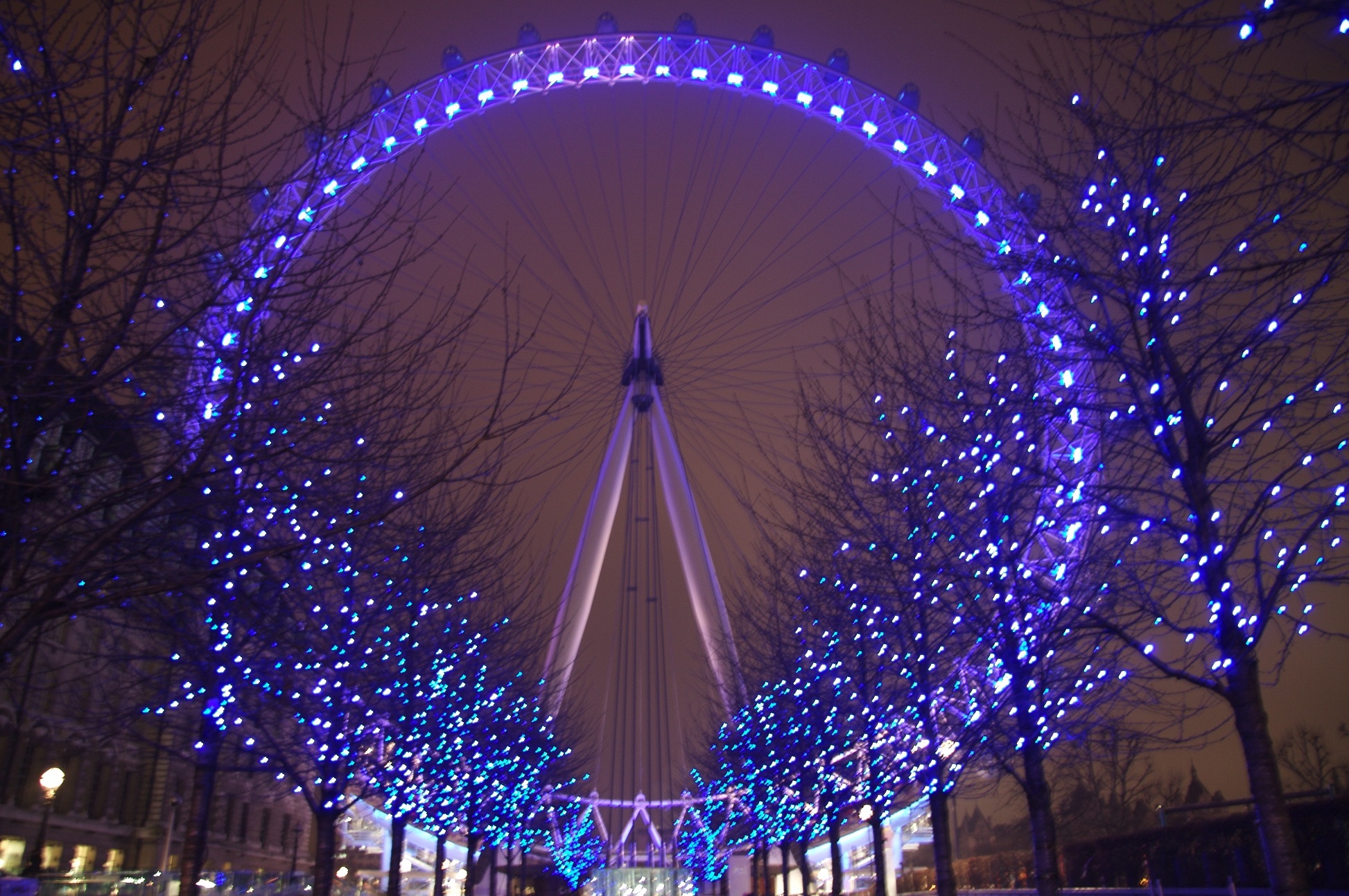 Christmas London Eye