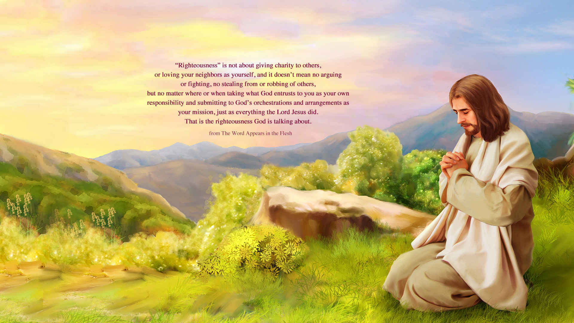 What Is Righteousness Wallpaper