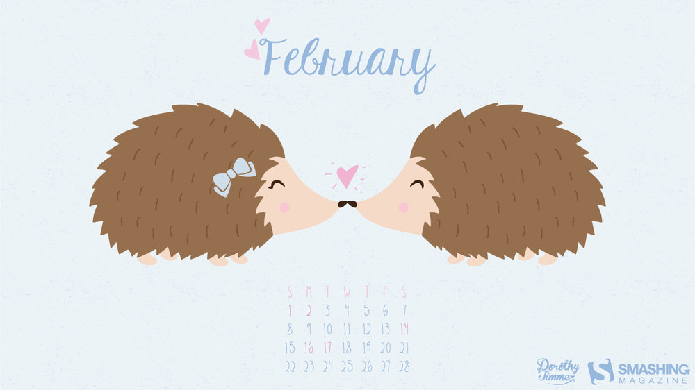 Desktop Wallpaper Calendars February