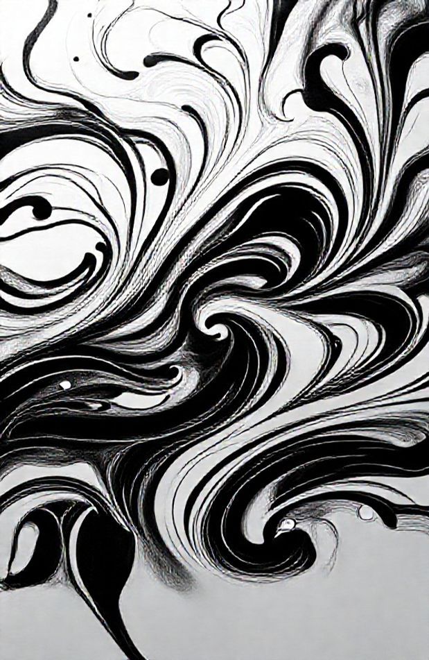 Black And White Abstract Wallpaper