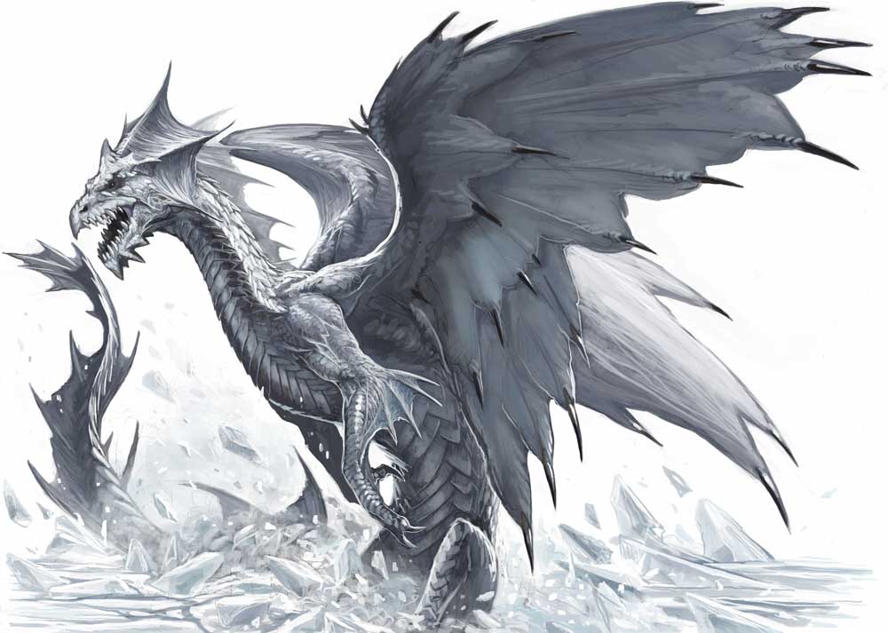White Dragon HD Wallpaper