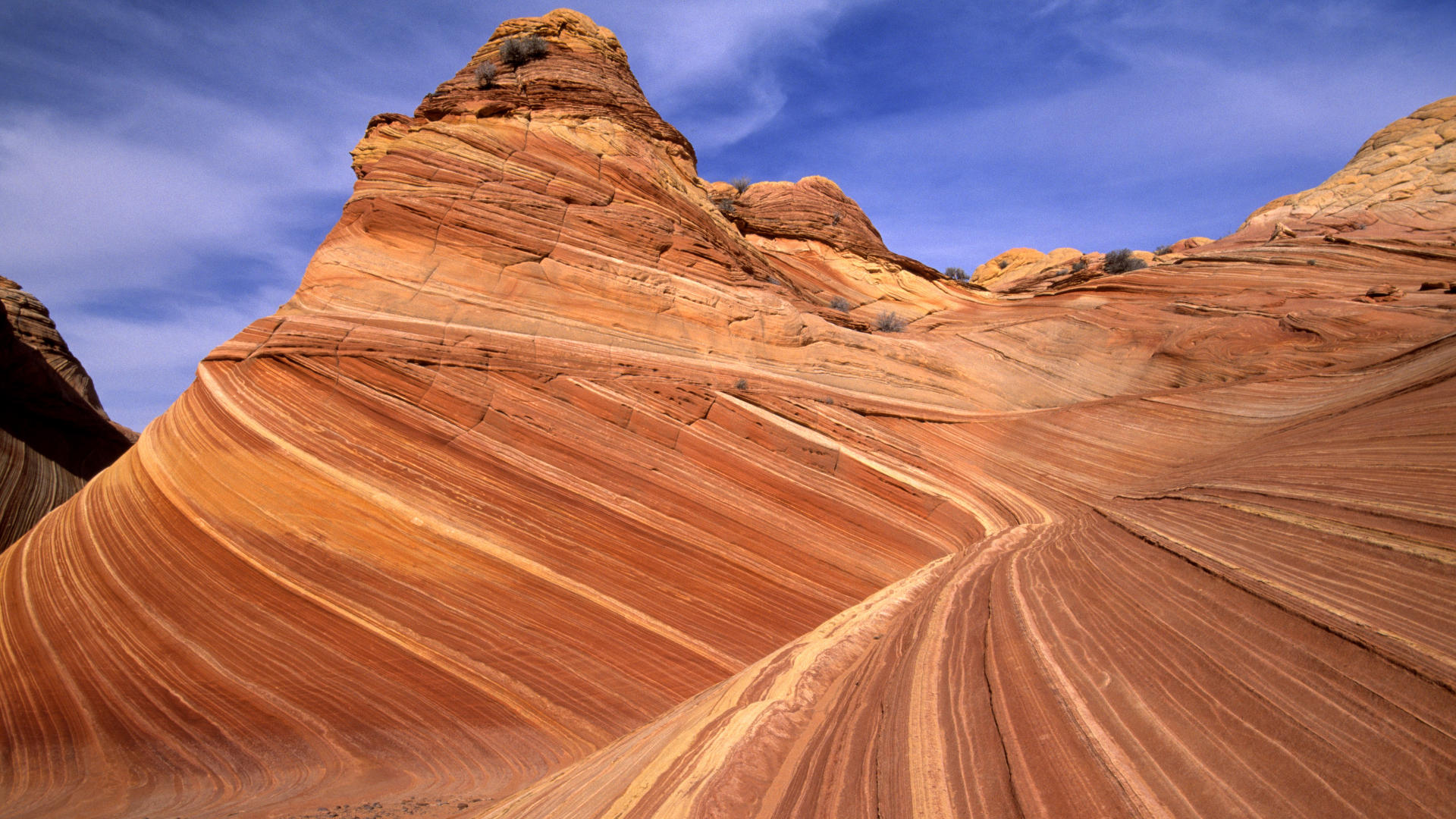 Wallpaper arizona cliff Sandstone rock formation The Wave Arizona