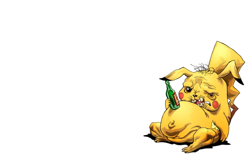 Funny Drunk Alcoholism Wallpaper Pokemon