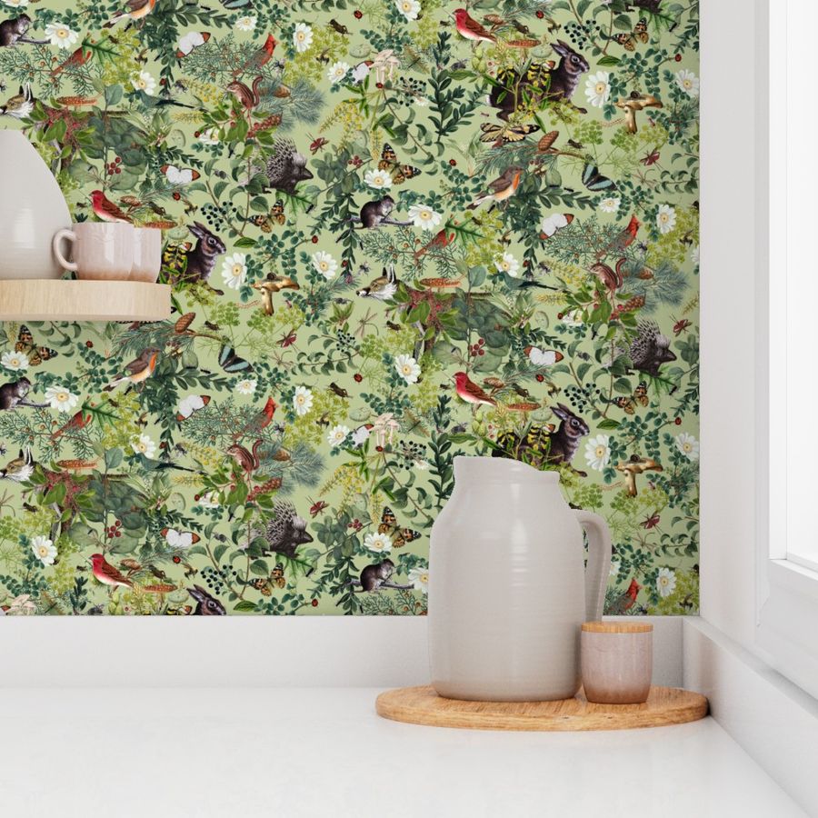 Woodland Wonderland Wallpaper