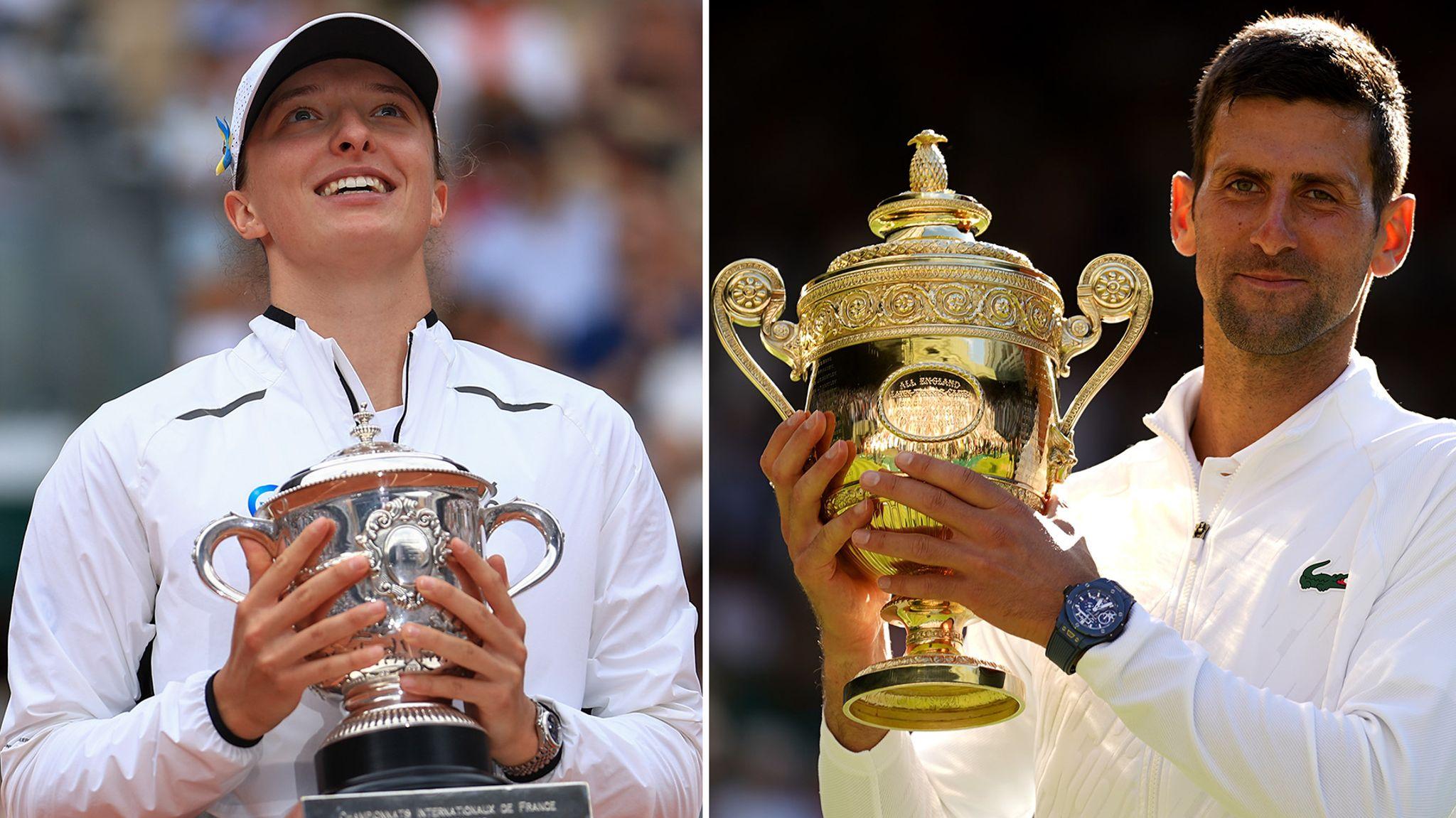 Wimbledon Novak Djokovic Iga Swiatek And Dan Evans Begin