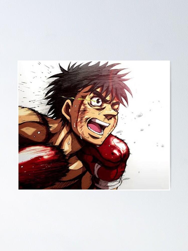 The Courageous Ippo Makunouchi Poster By Larchernoel