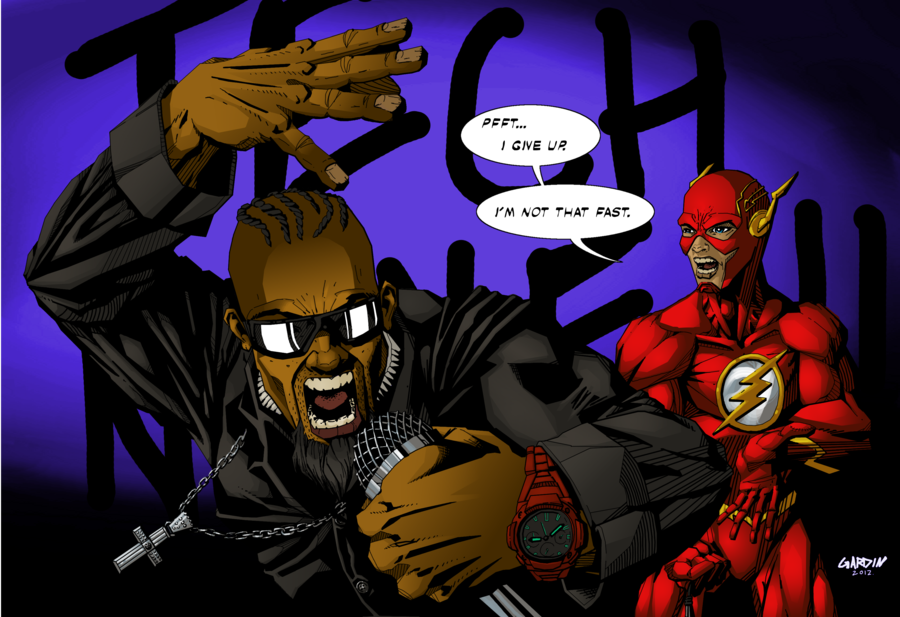 Tech N9ne And The Flash By Kev19180