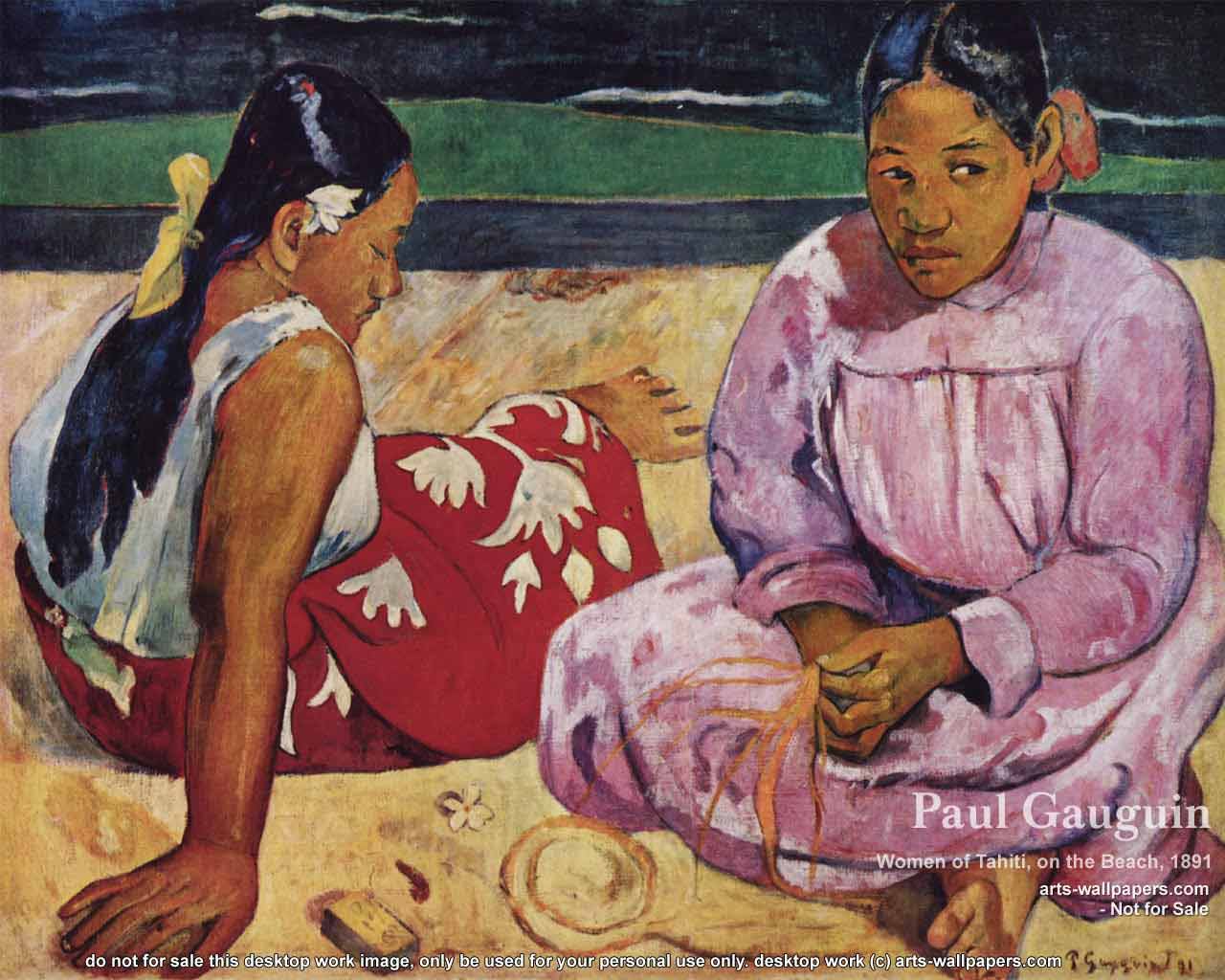 Paul Gauguin Paintings Wallpaper 1280 x 1024