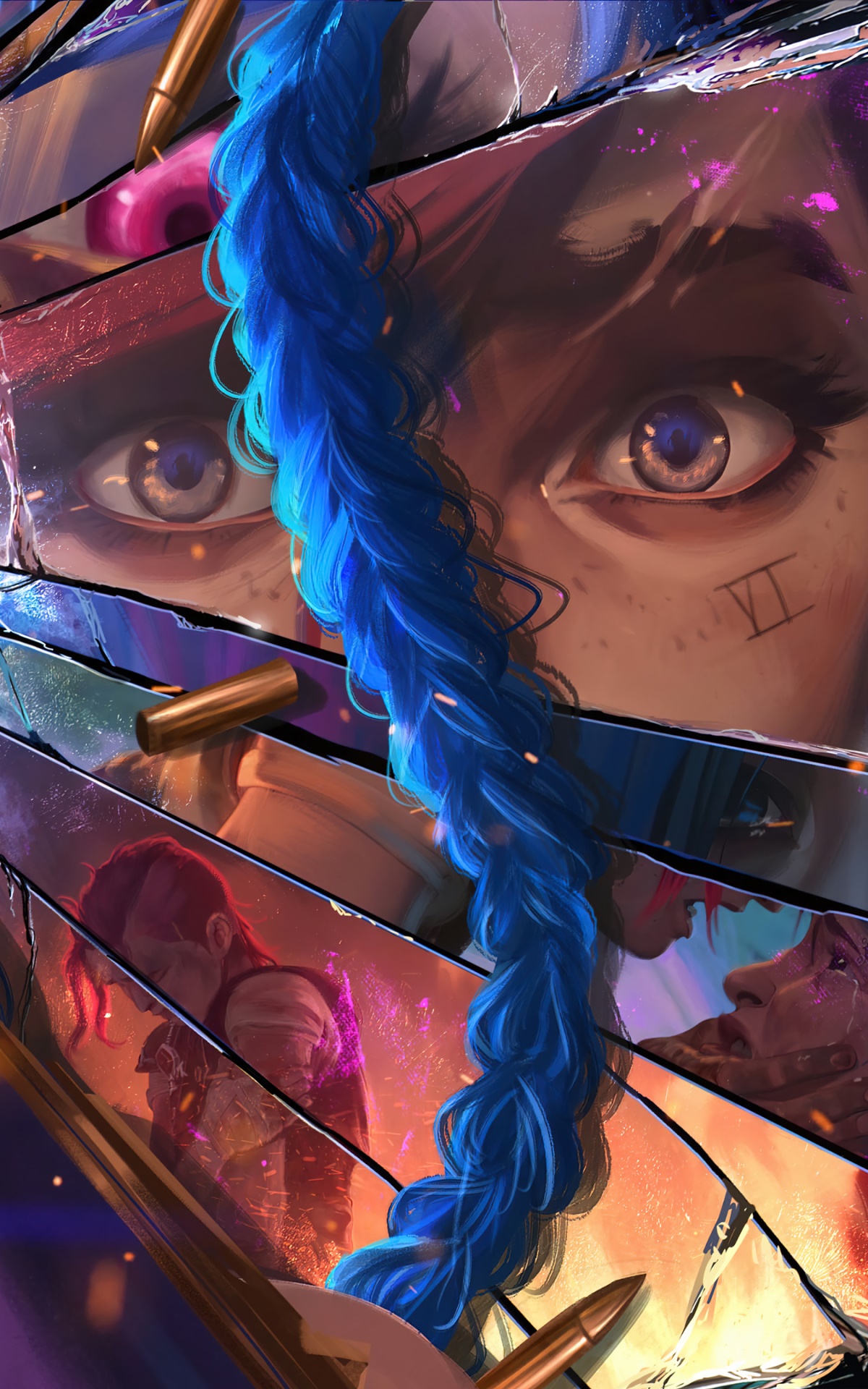 Tv Show Arcane Jinx Phone HD Wallpaper