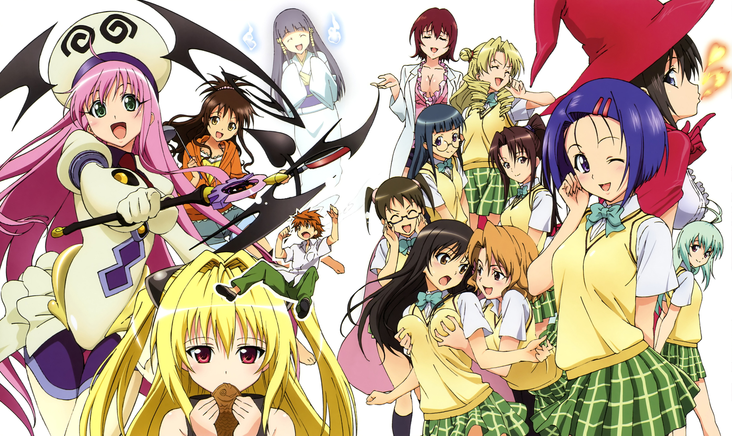 Image Motto To Love Ru Girls Pc Android iPhone And iPad Wallpaper