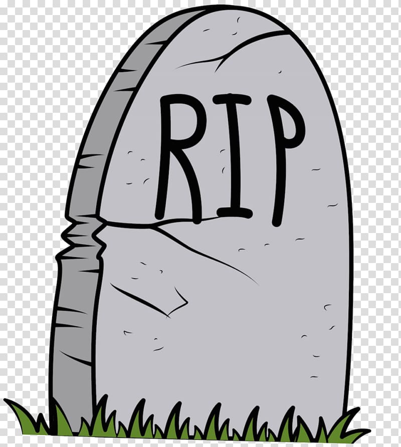 Grave Cartoon Drawing Headstone Cemetery Transparent Background