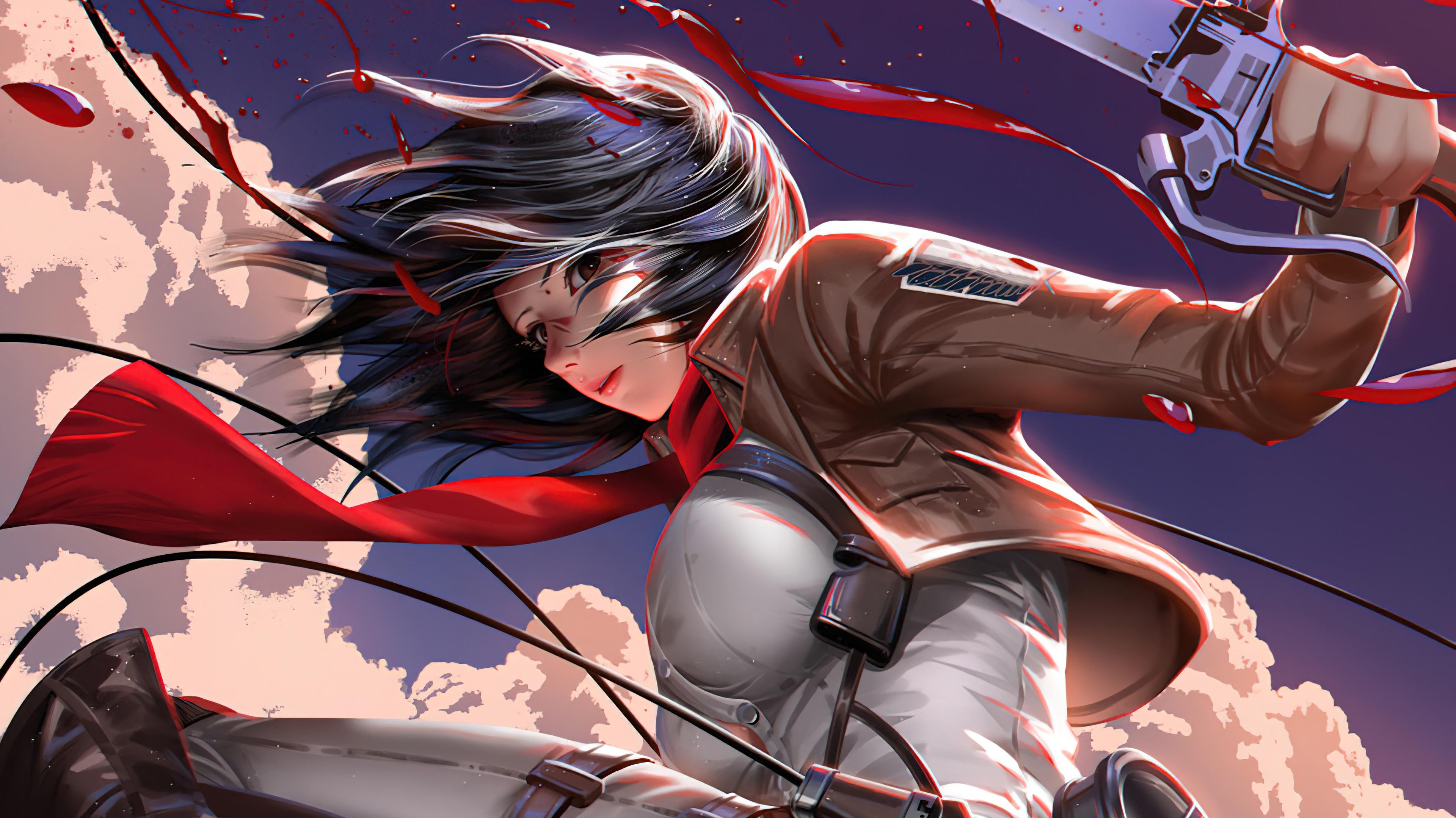Anime Attack On Titan 4k Ultra HD Wallpaper