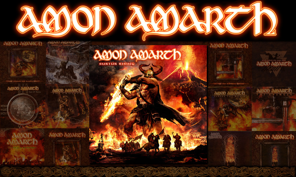 Amon Amarth Album Artwork Collage The Newest Is Missing It S Not