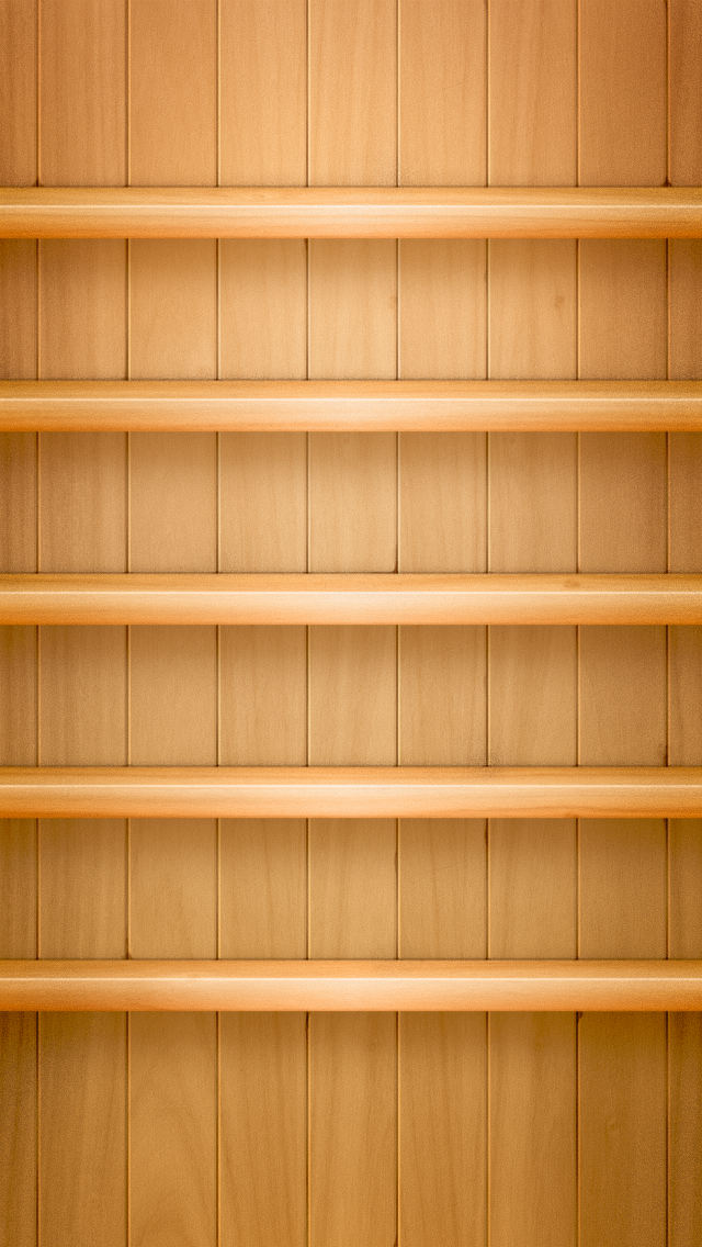 Free Download Wood Shelf HD iPhone 5 Wallpapers Free HD Wallpapers
