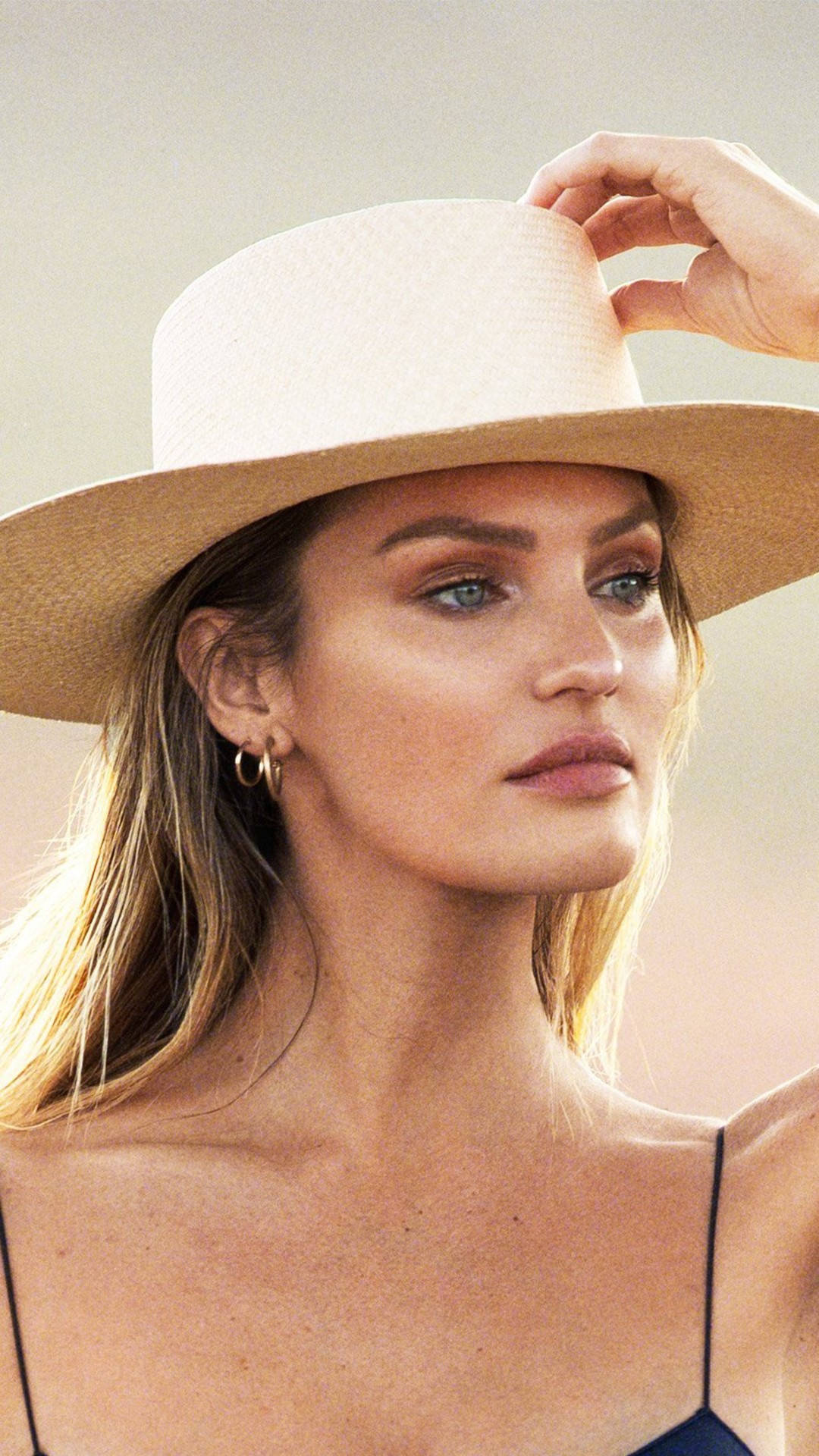 Candice Swanepoel Portrait Photography Wallpaper
