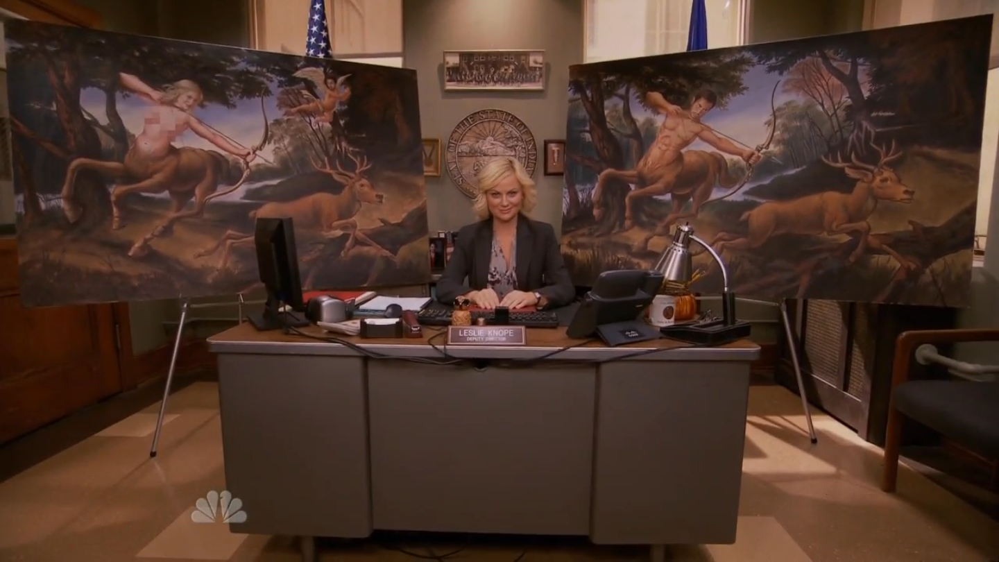 Jerry S Painting Parks And Recreation Powered By Wikia