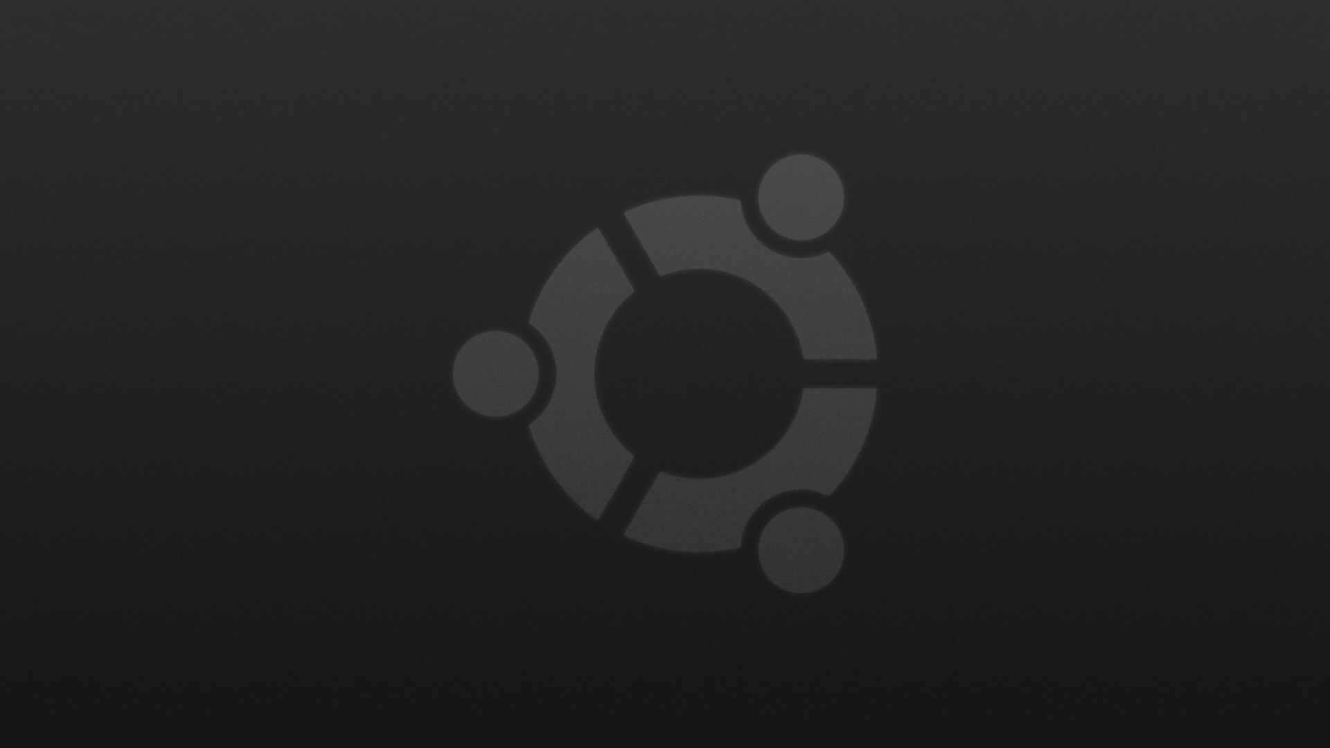 Ubuntu Dark Simple Wallpaper By Defectivedre Customization