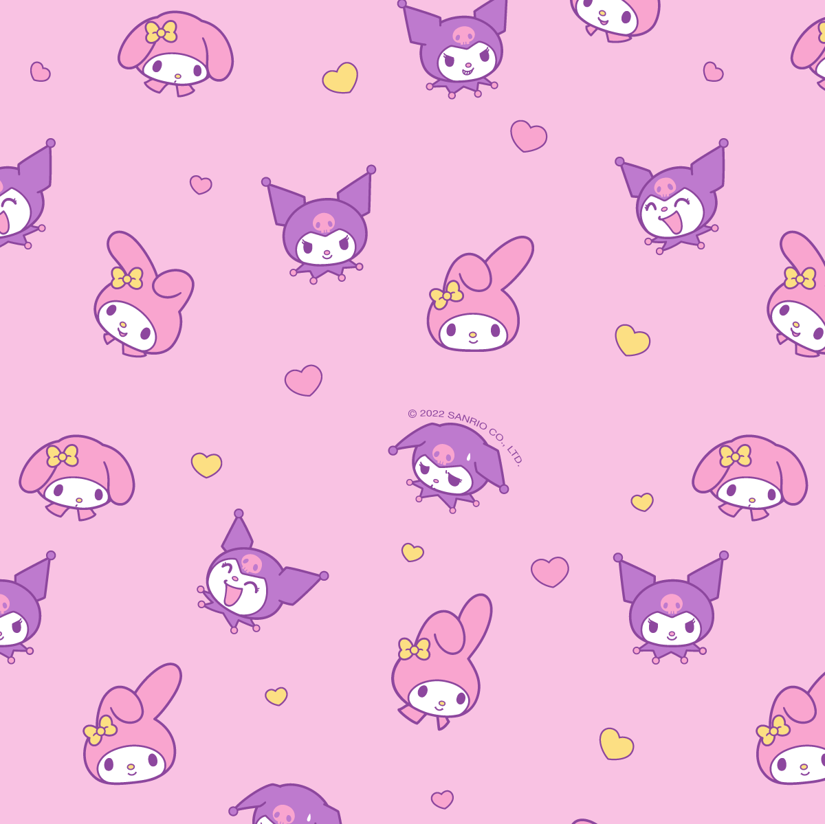 Sanrio On X Take My Melody The Go With New Background For